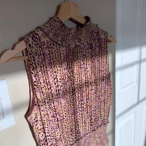 Nanette Lepore Pleated Sleeveless Dress